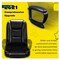 Home Office Chair, Ergonomic High Back Cushion Lumbar Back Support, Computer Desk Chair, Adjustable Executive Leather Chair with Arms (Black)